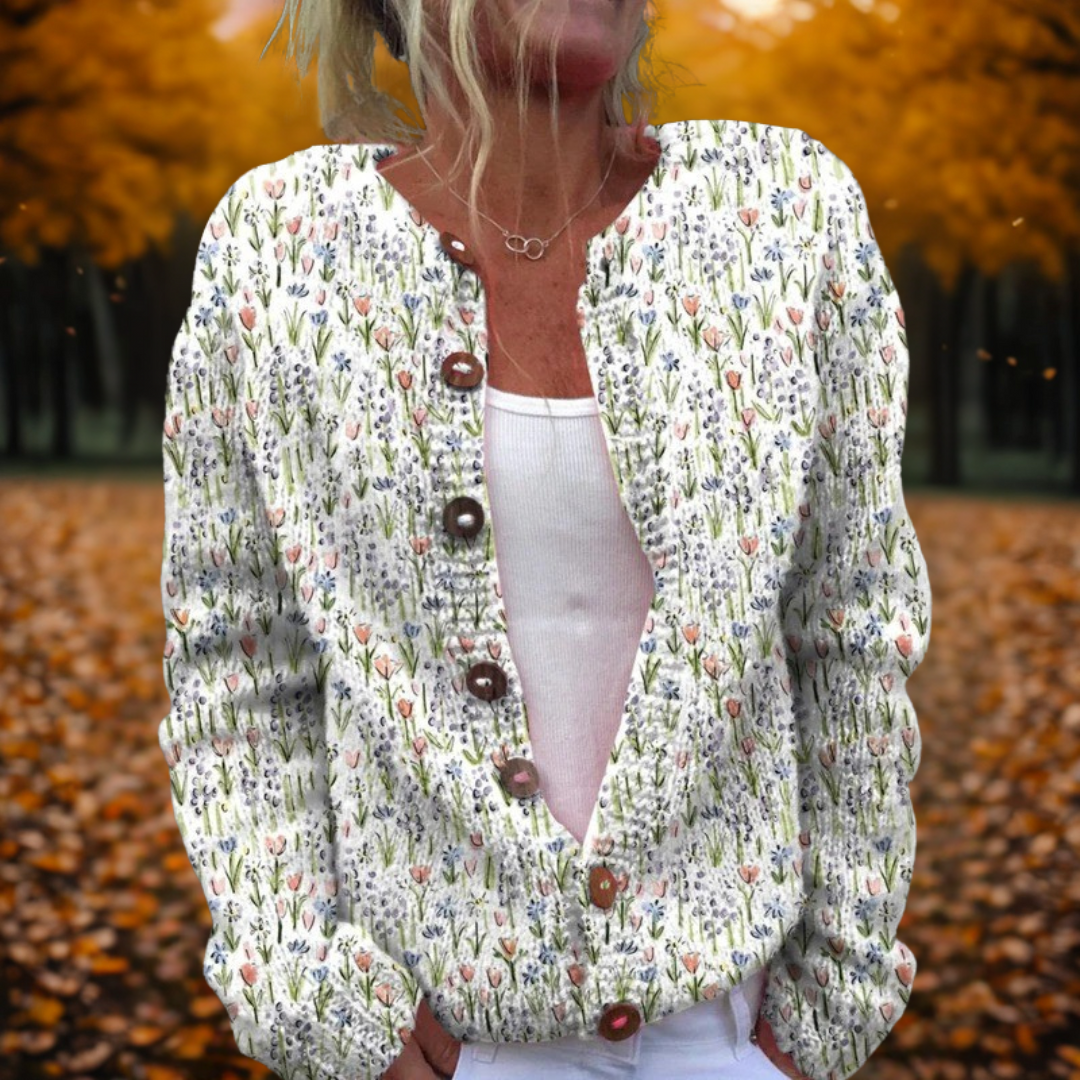 Women's Cardigan Breathable Knit by Selouva