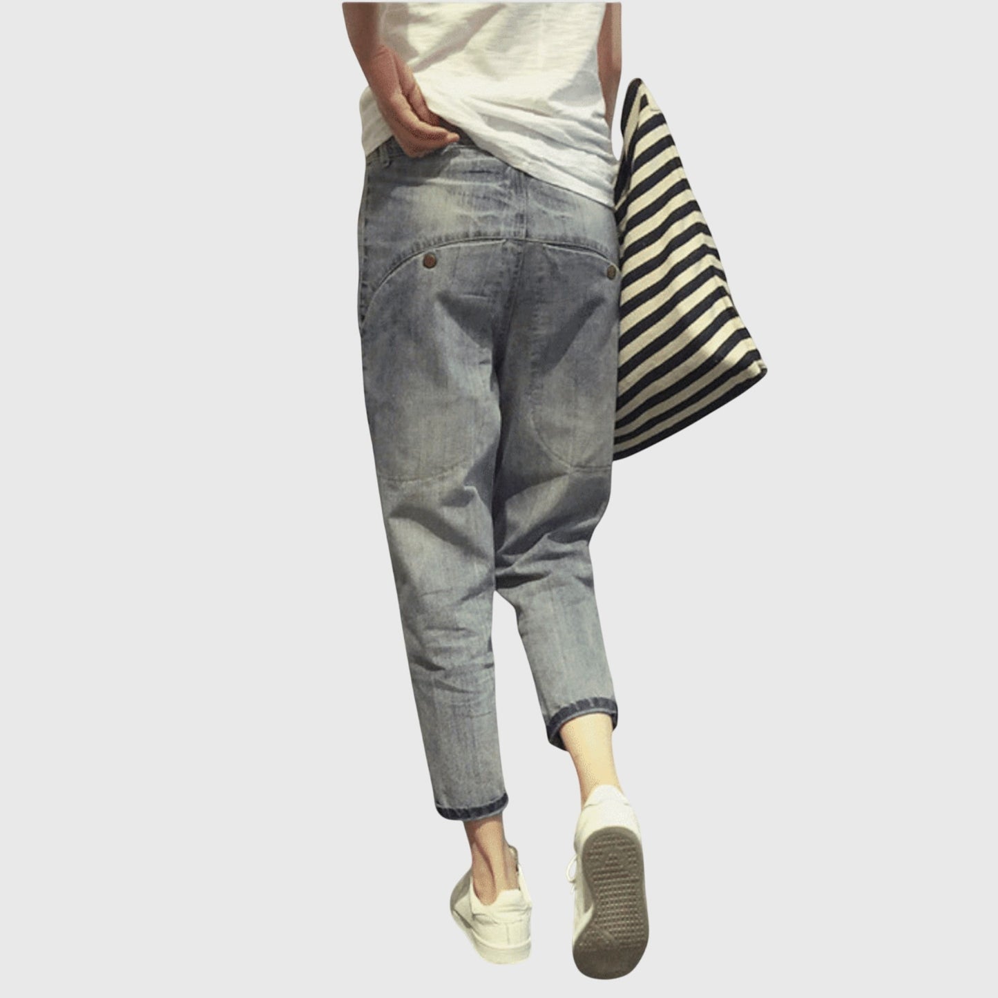 Charlotte Unique Denim Pants For Women With Modern Design by Selouva