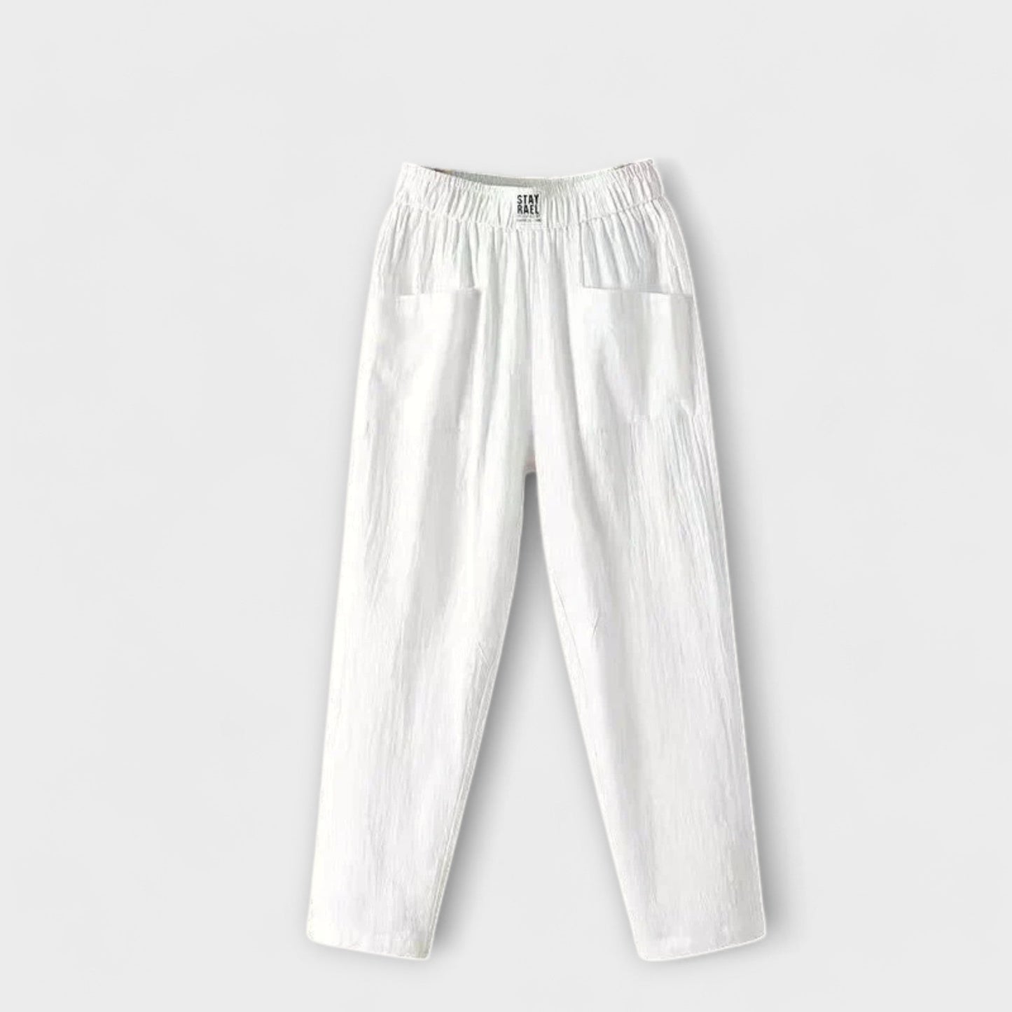 Maya Elegant Elastic Waist Pants for Women in Vibrant Colors by Selouva