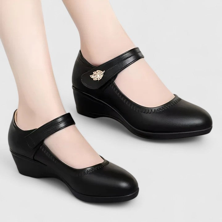 Daleyandra Orthopedic Shoes With Gel Shock Absorbing Sole For Breathable Comfort by Selouva