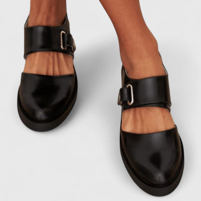 Danyelleh Orthopedic Mary Jane Shoes With Padded Insole And Stable Heel by Selouva