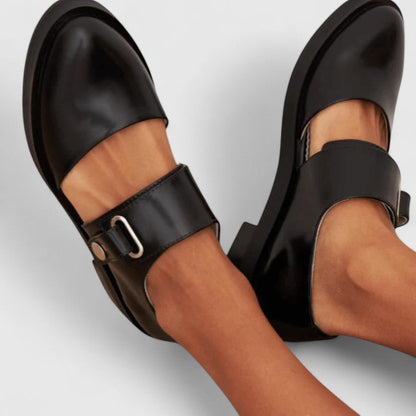 Danyelleh Orthopedic Mary Jane Shoes With Padded Insole And Stable Heel by Selouva