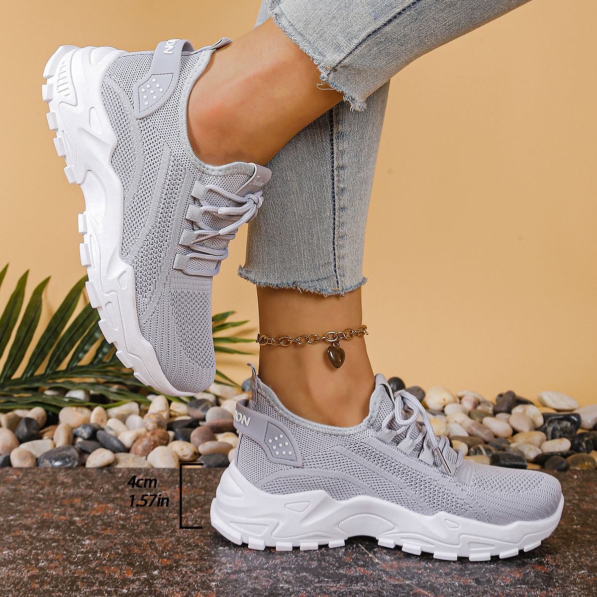 Maica Orthopedic Sneakers With Wide Toe Box For Comfort And Support by Selouva