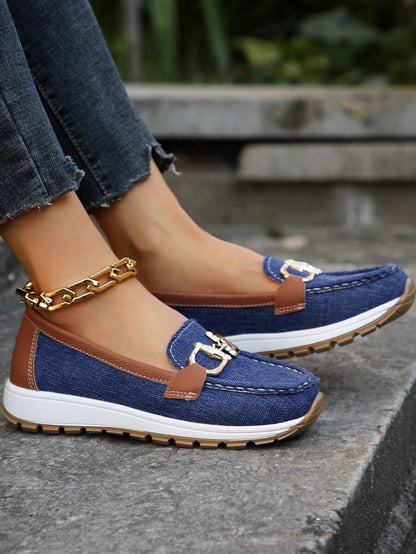 Mia Women Non Slip Orthopedic Loafers With Cushioned Support by Selouva