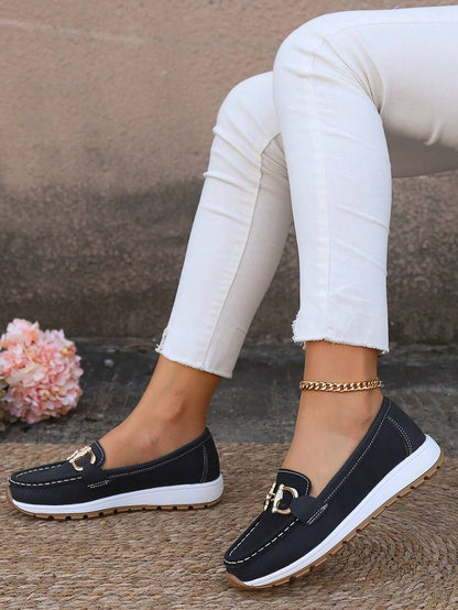 Mia Women Non Slip Orthopedic Loafers With Cushioned Support by Selouva