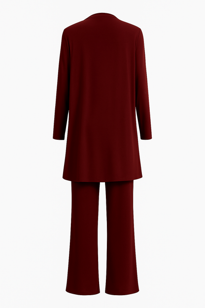 Women's 3-Piece Set with Top Cardigan by Selouva