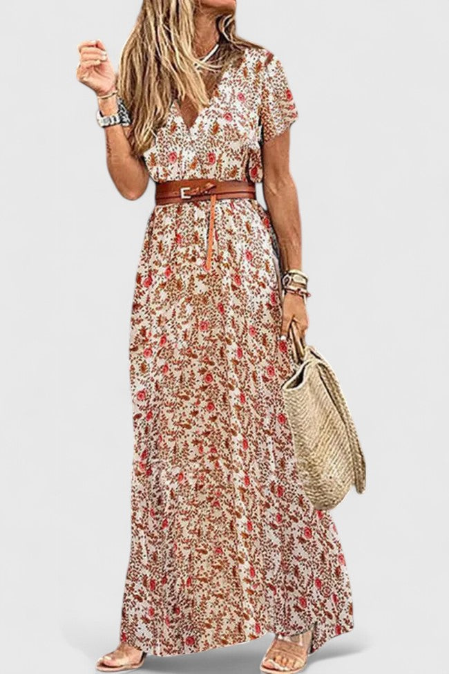 Milaryna - Elegant A-Line Dress by Selouva