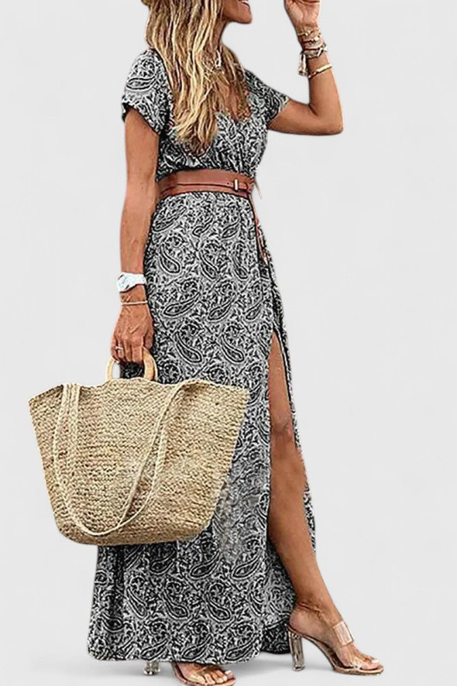 Milaryna - Elegant A-Line Dress by Selouva