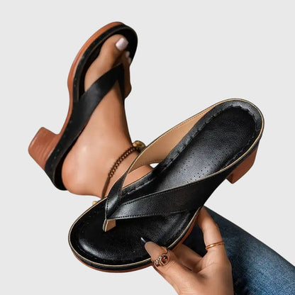 Gianna Orthopedic Sandals With Ergonomic Footbed And Arch Support by Selouva