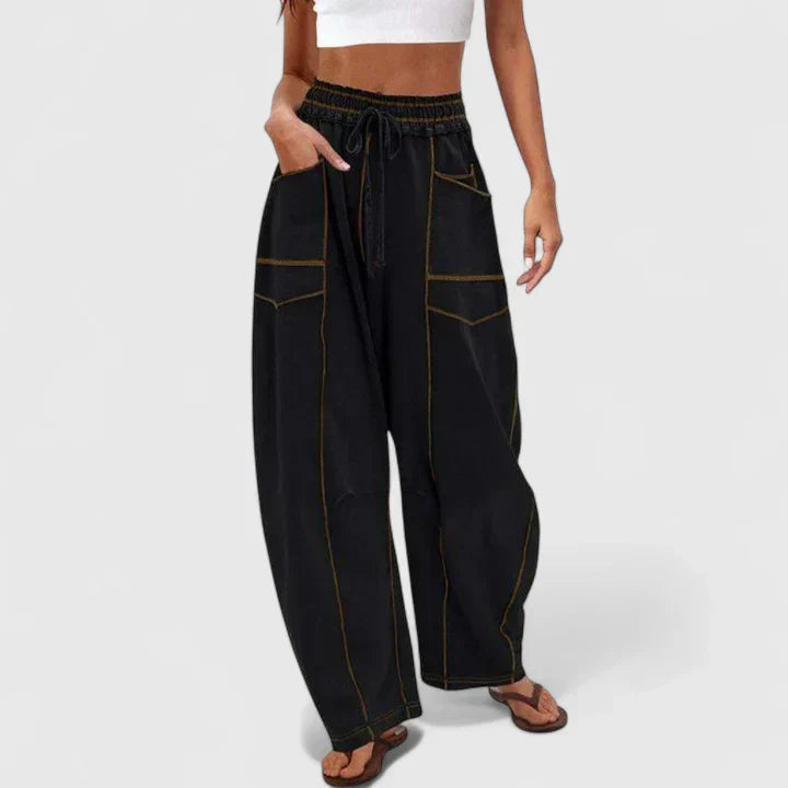 Camrynnne Comfortable Baggy Pants For Lounge And Active Wear by Selouva