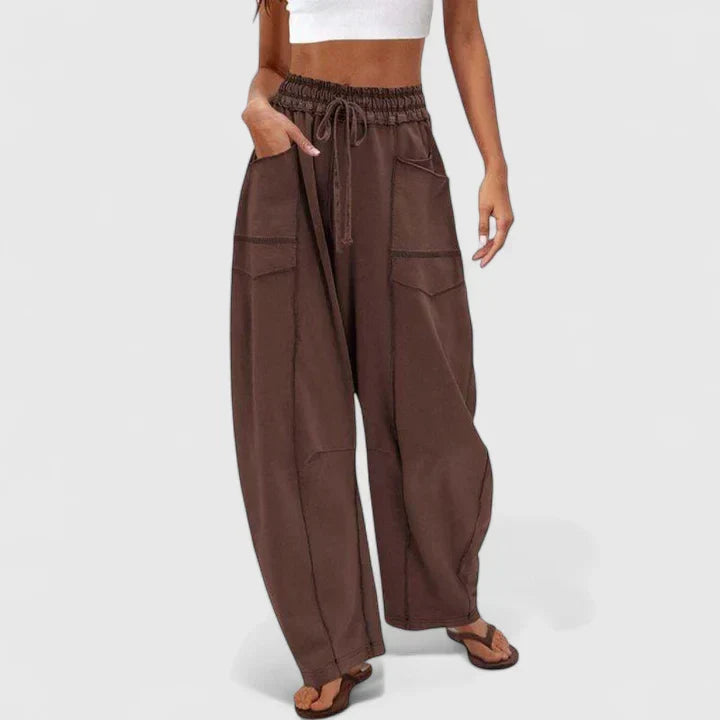Camrynnne Comfortable Baggy Pants For Lounge And Active Wear by Selouva