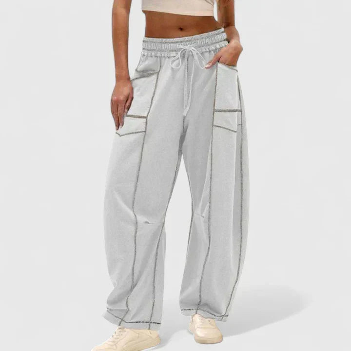 Camrynnne Comfortable Baggy Pants For Lounge And Active Wear by Selouva