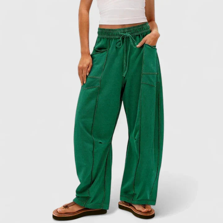 Camrynnne Comfortable Baggy Pants For Lounge And Active Wear by Selouva