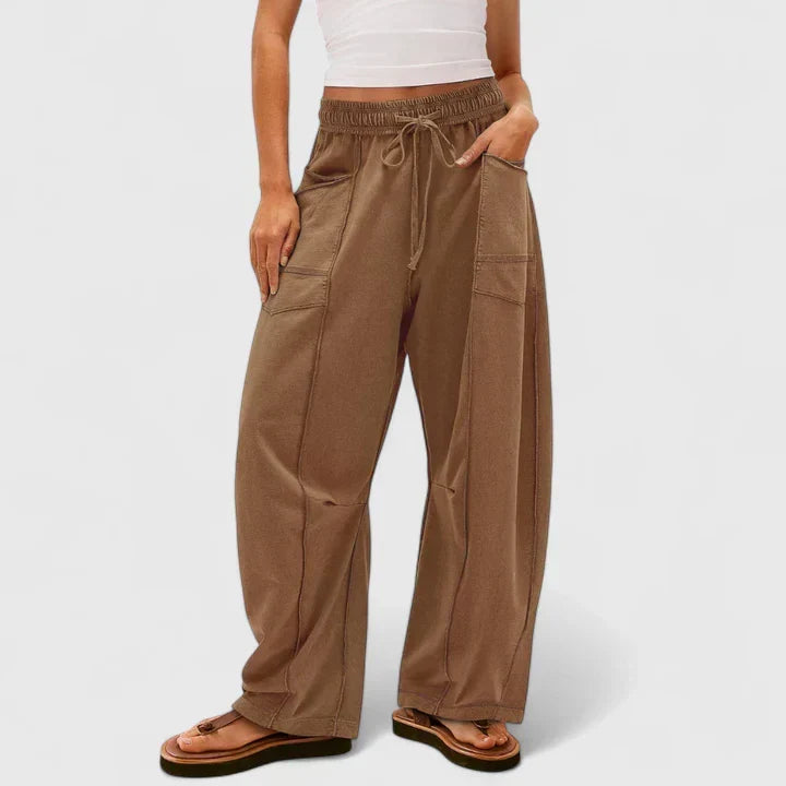 Camrynnne Comfortable Baggy Pants For Lounge And Active Wear by Selouva