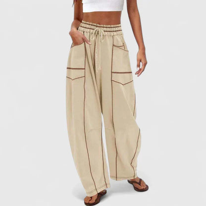 Camrynnne Comfortable Baggy Pants For Lounge And Active Wear by Selouva