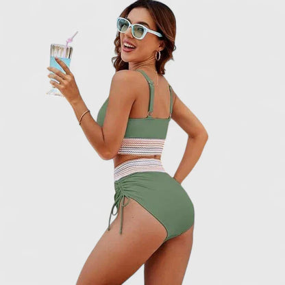 Women's Bikini Set with Crochet for Pool by Selouva