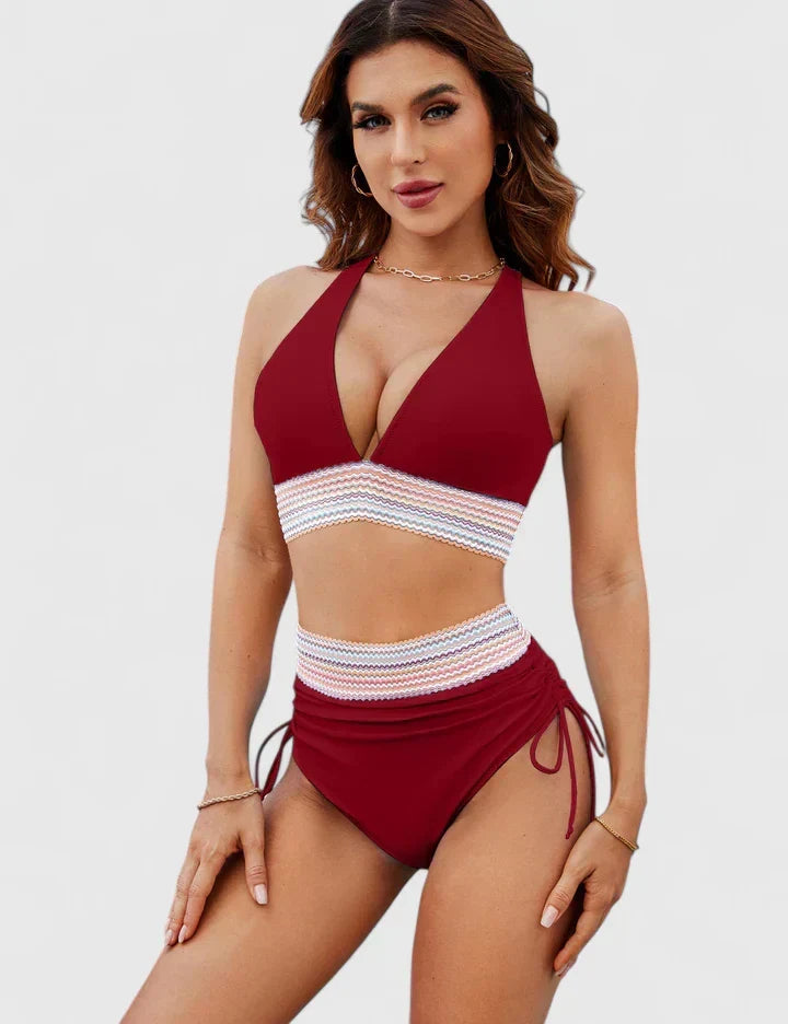Women's Bikini Set with Crochet for Pool by Selouva