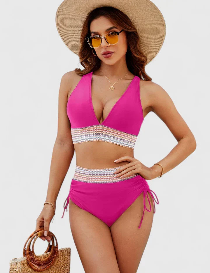 Women's Bikini Set with Crochet for Pool by Selouva