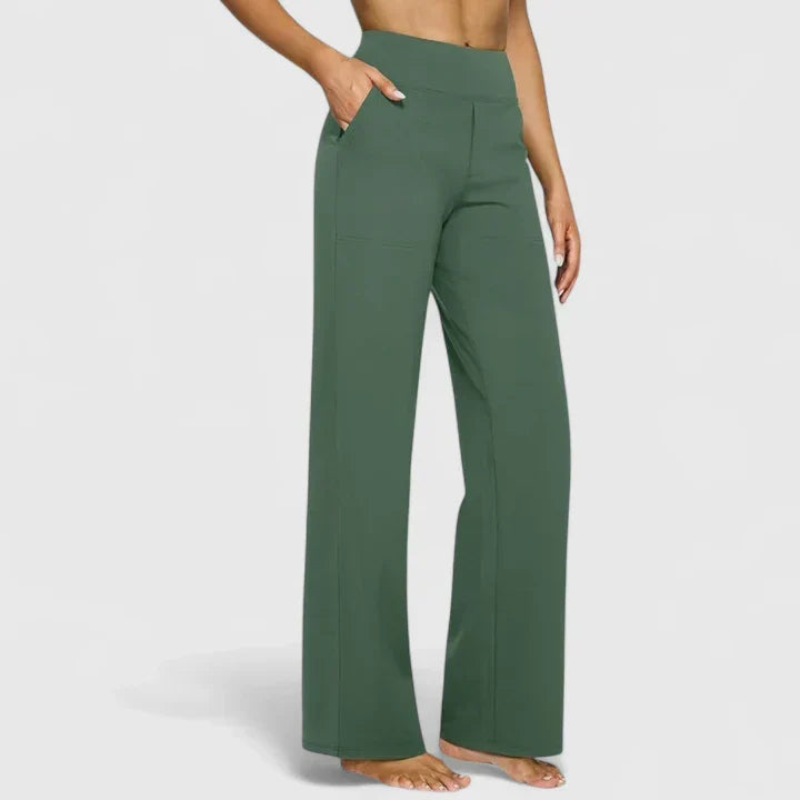 Jasmynne Breathable Wide Leg Pants For All Day Comfort by Selouva