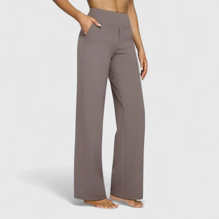 Jasmynne Breathable Wide Leg Pants For All Day Comfort by Selouva