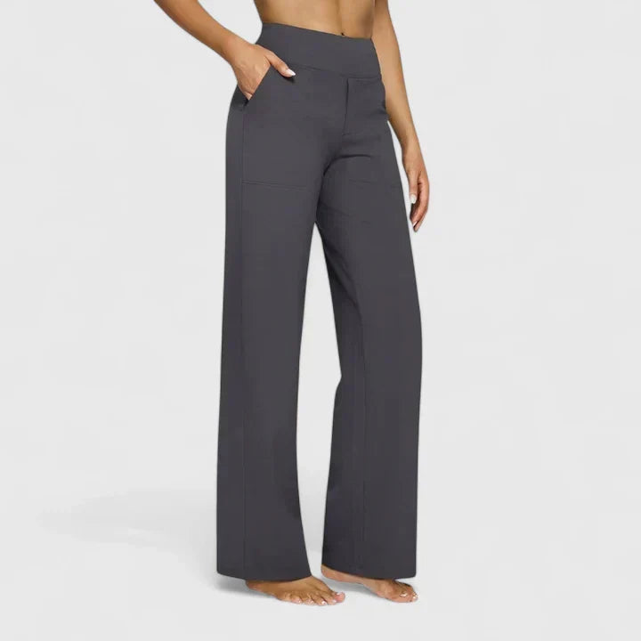 Jasmynne Breathable Wide Leg Pants For All Day Comfort by Selouva
