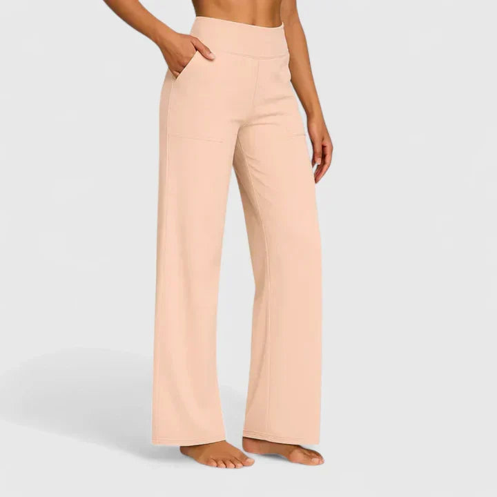 Jasmynne Breathable Wide Leg Pants For All Day Comfort by Selouva