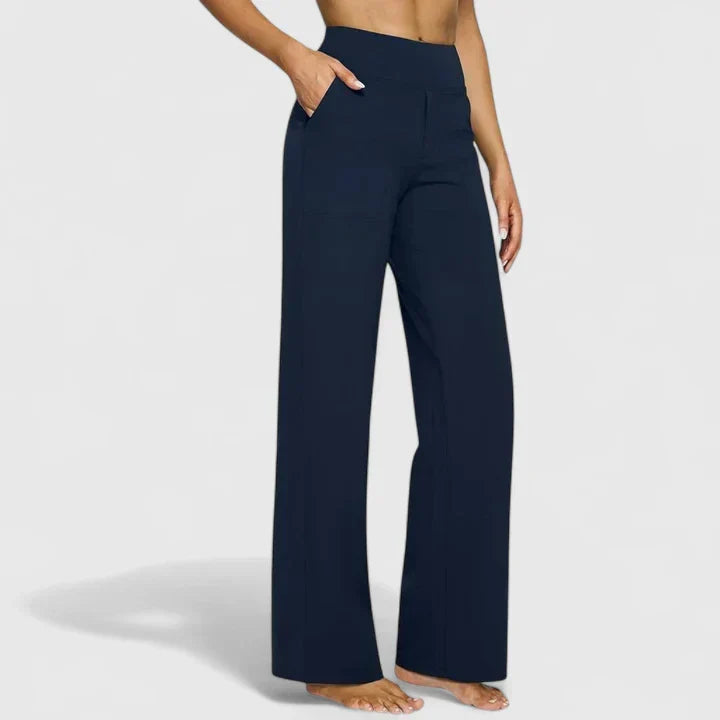 Jasmynne Breathable Wide Leg Pants For All Day Comfort by Selouva