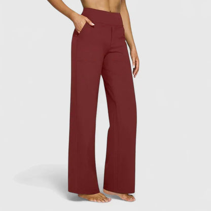 Jasmynne Breathable Wide Leg Pants For All Day Comfort by Selouva