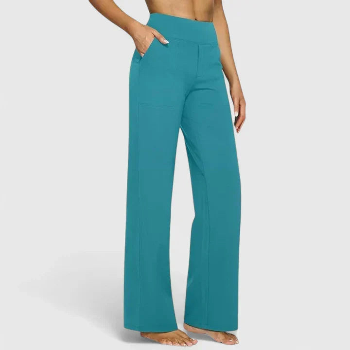 Jasmynne Breathable Wide Leg Pants For All Day Comfort by Selouva