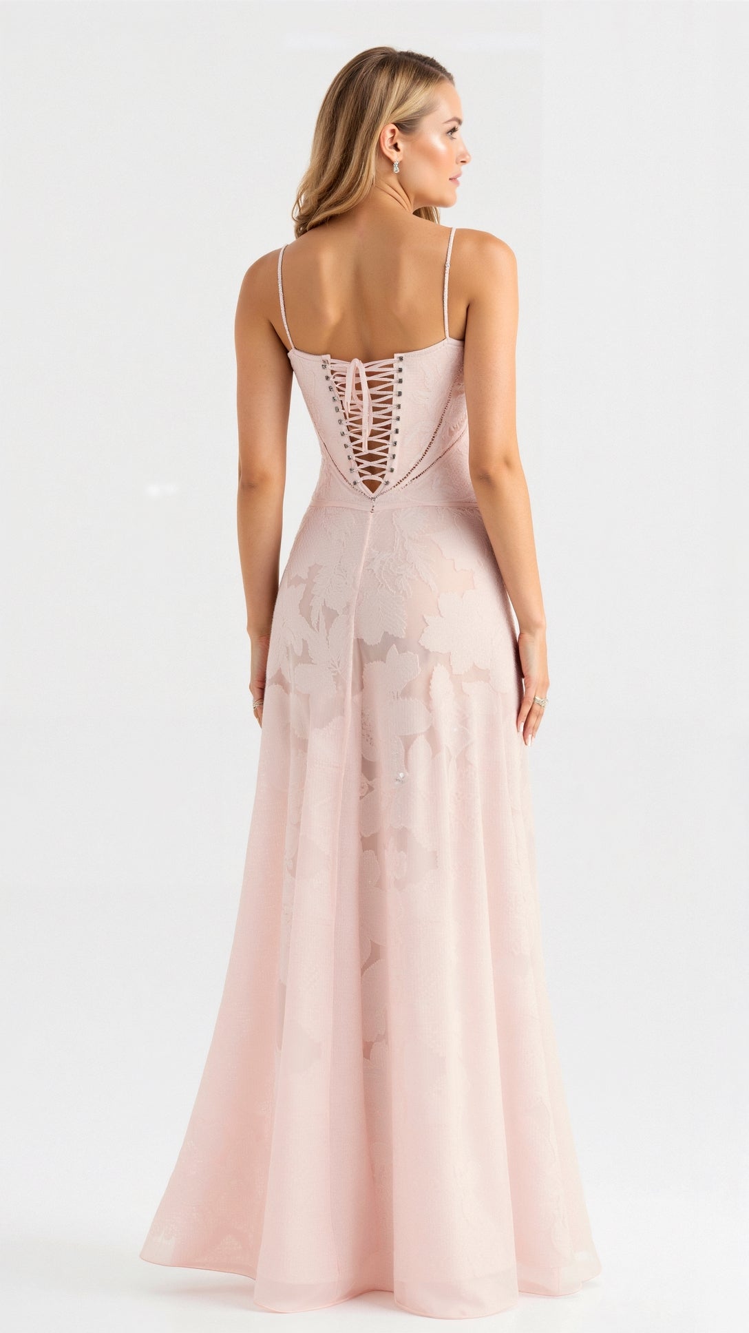 Lauren | Women’s Wedding Guest Dress Bustier Maxi Dress by Selouva