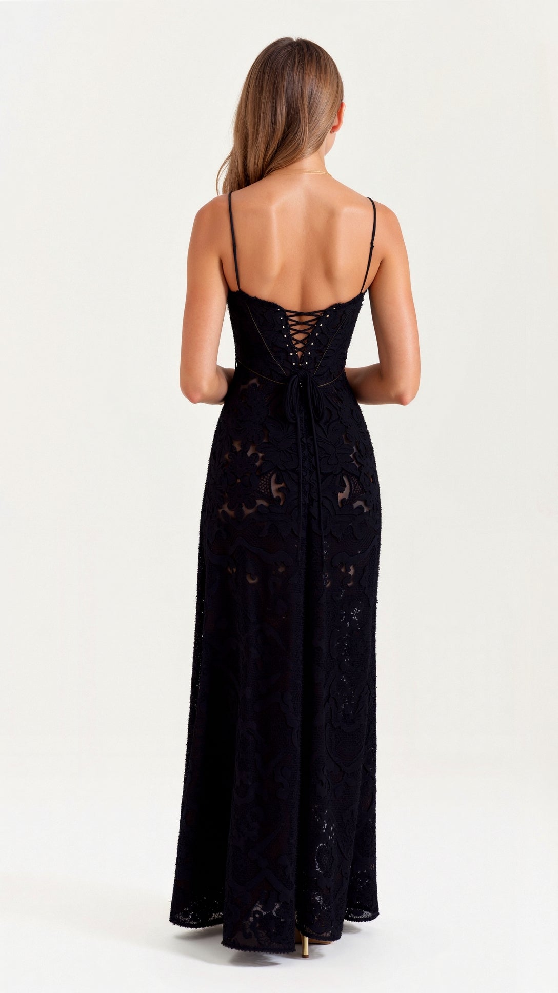 Lauren | Women’s Wedding Guest Dress Bustier Maxi Dress by Selouva