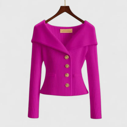 Women's Cardigan Elegant Knitwear by Selouva