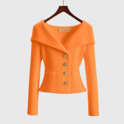 Women's Cardigan Elegant Knitwear by Selouva