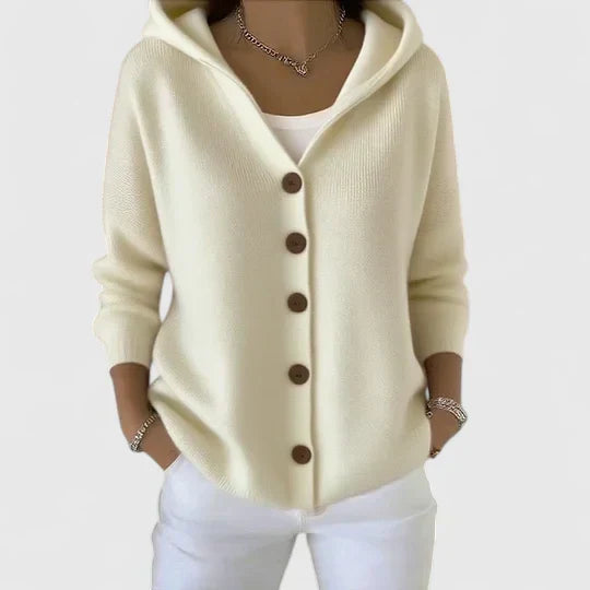 Women's Cardigan Hooded Relaxed Fit by Selouva