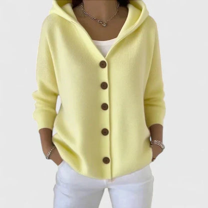 Women's Cardigan Hooded Relaxed Fit by Selouva