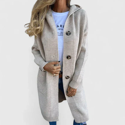 Women's Cardigan Knit with Pockets by Selouva