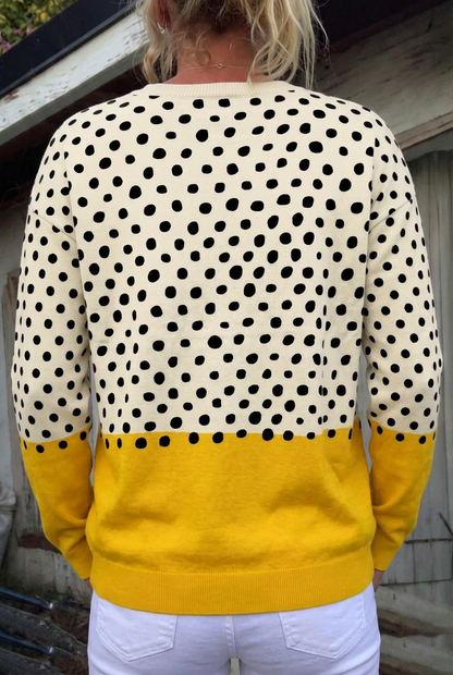 Women's Cardigan Polka Dot Chic by Selouva