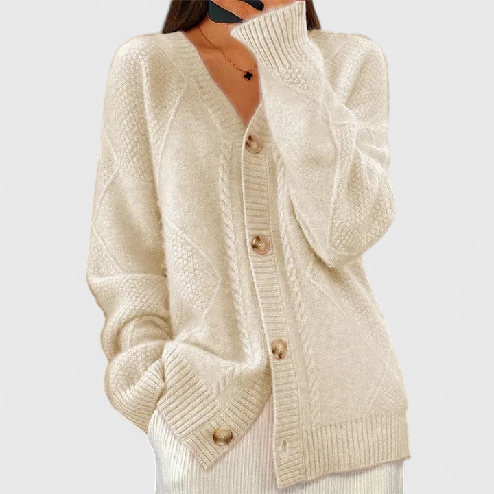 Women's Cardigan V-Neck Comfort by Selouva