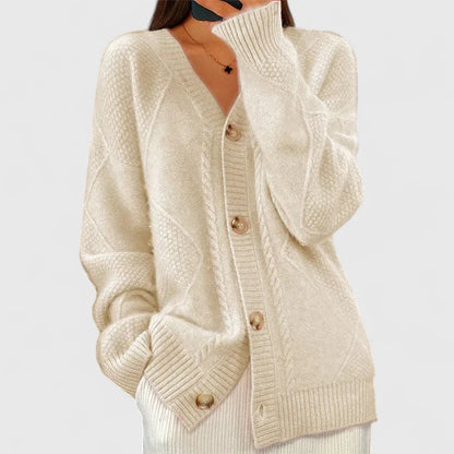 Women's Cardigan V-Neck Comfort by Selouva