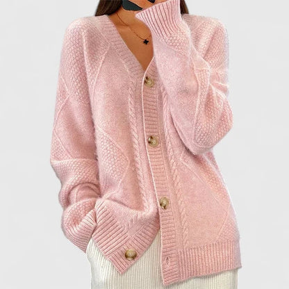 Women's Cardigan V-Neck Comfort by Selouva
