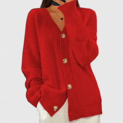 Women's Cardigan V-Neck Comfort by Selouva