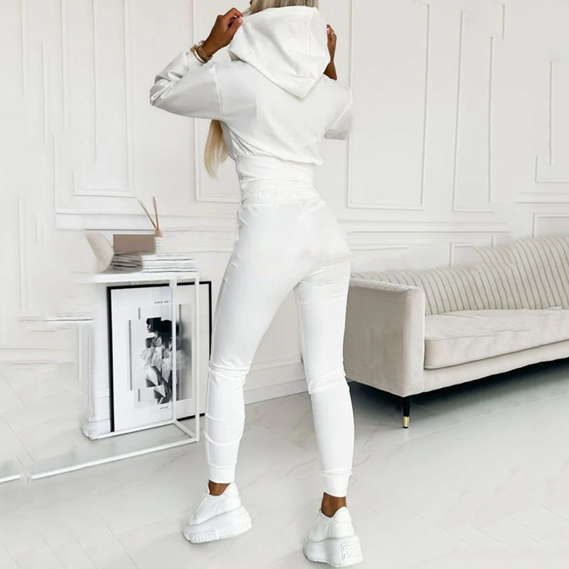 Women's Casual Hoodie &amp; Jogger Set by Selouva