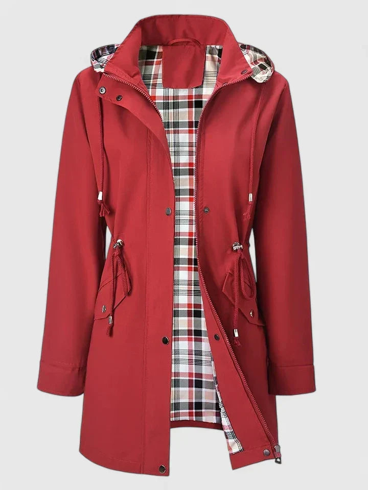 Women's Comfortable Jacket with Adjustable Fit for Weather by Selouva