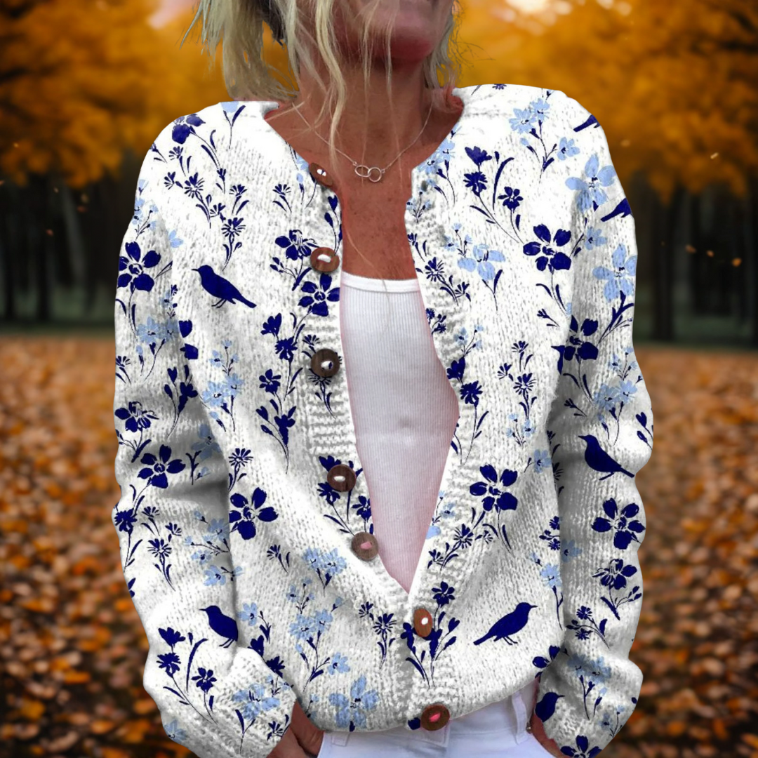 Women's Cozy Cardigan for Fall by Selouva