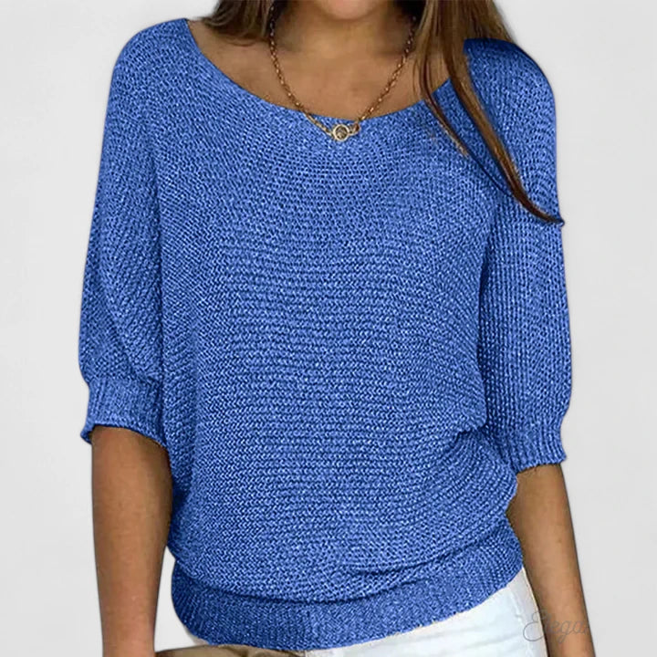 Kalyndrae Cozy Knit Sweater For Women Soft Relaxed Fit by Selouva