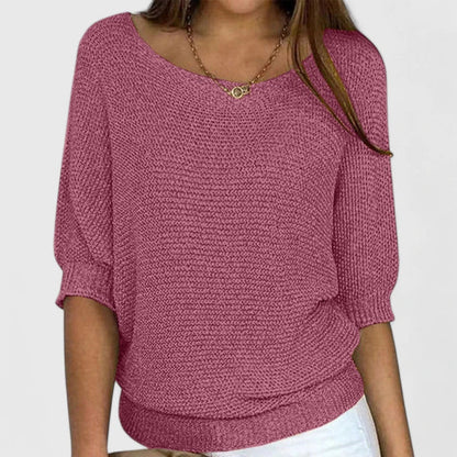 Kalyndrae Cozy Knit Sweater For Women Soft Relaxed Fit by Selouva