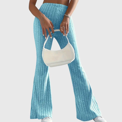 Jennifer Elegant Trousers Tailored Lightweight Spring Pants by Selouva