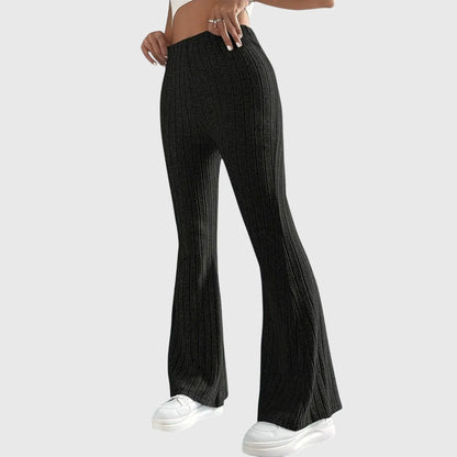 Jennifer Elegant Trousers Tailored Lightweight Spring Pants by Selouva