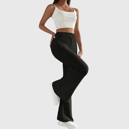 Jennifer Elegant Trousers Tailored Lightweight Spring Pants by Selouva