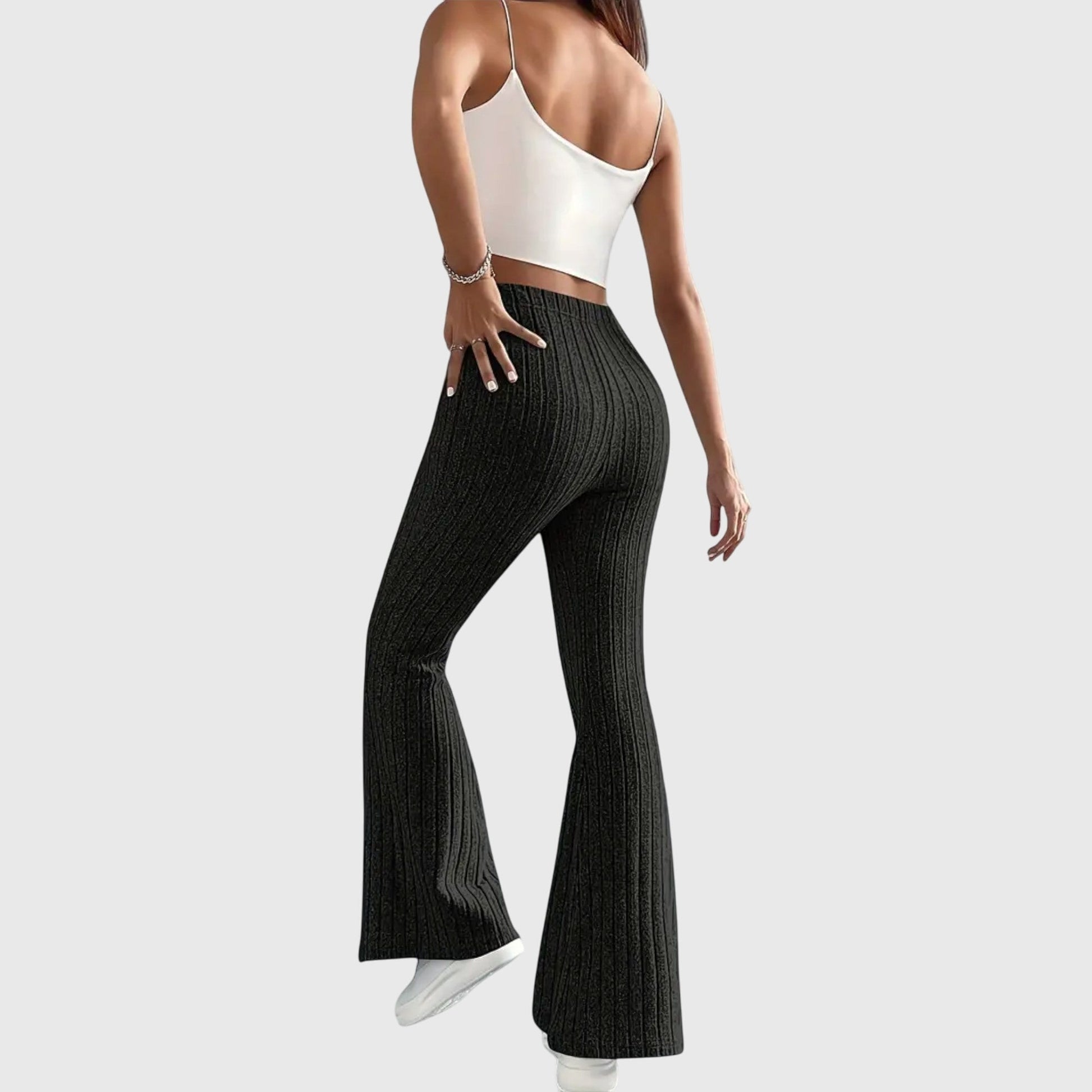 Jennifer Elegant Trousers Tailored Lightweight Spring Pants by Selouva